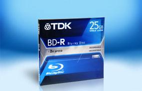 TDK BD-R 25Gb 2x Jewel Case