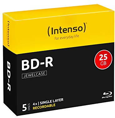 Intenso BD-R 25GB, 4x Speed - RECORDABLE 25GB