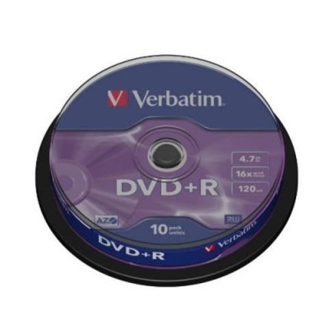 Verbatim DVD-RW  DVD 4.7Gb (10 Pezzi)