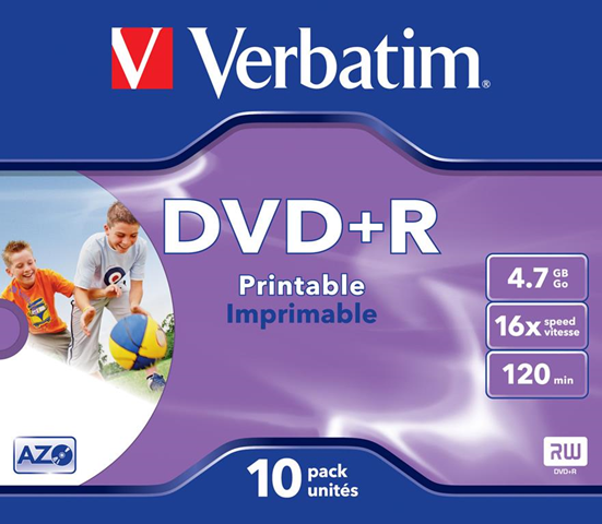 Verbatim DVD-RW  DVD 4.7Gb (10 Pezzi)