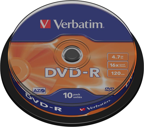 Verbatim DVD-RW  DVD 4.7Gb (10 Pezzi)