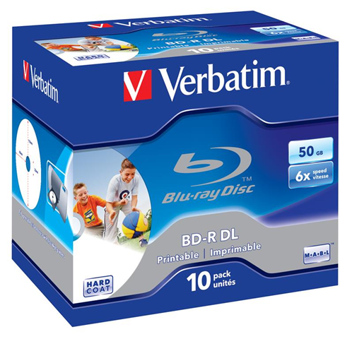 Verbatim 43736 disco vergine Blu-Ray BD-R 50 GB 10 pezzo(i)