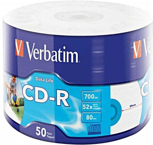 Verbatim 50x CD-R 700 MB 50 pezzo(i)