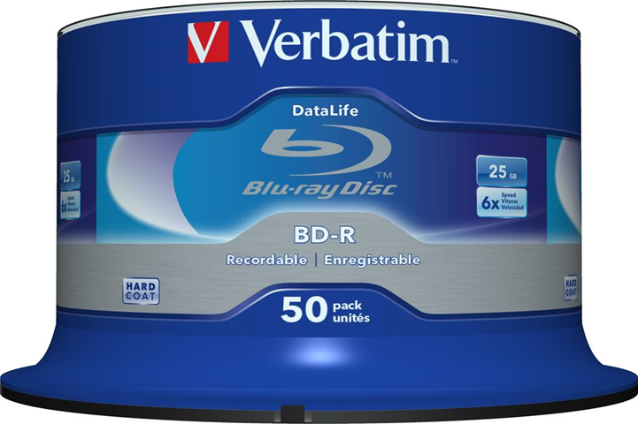 Verbatim Datalife 6x BD-R 25 GB 50 pezzo(i)