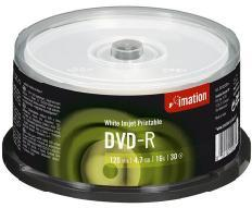 Imation DVD-R 4.7Gb 16X Bianco 30 Pz