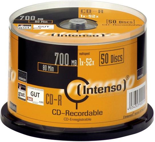 Intenso CD-R 700MB 50 pezzo(i)