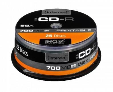 Intenso CD-R 700MB CD-R 700MB 25pezzo(i)