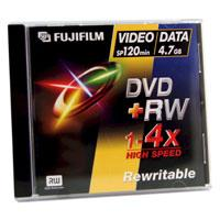 Fujifilm DVD+RW 4.7Gb Jewel Case 5Pz