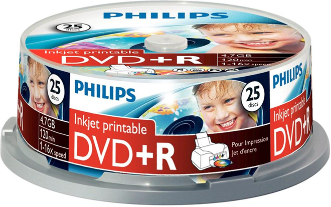 Philips DVD+R DR4I6B25F/00