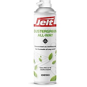 Lot de 2 - Jelt® Aerosol de depoussierage Dustergreen All Way,  toutes positions - 300 g