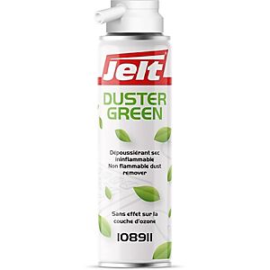 Lot de 2 - Jelt® Aérosol de dépoussiérage Dustergreen standard - 400 g - Publicité