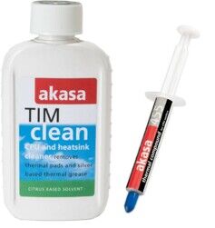 Akasa Pack Pâte thermique AK455 + Tim Clean