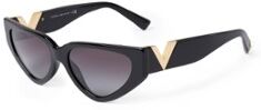 Valentino VA4063 Sonnenbrille Schwarz Einheitsgröße