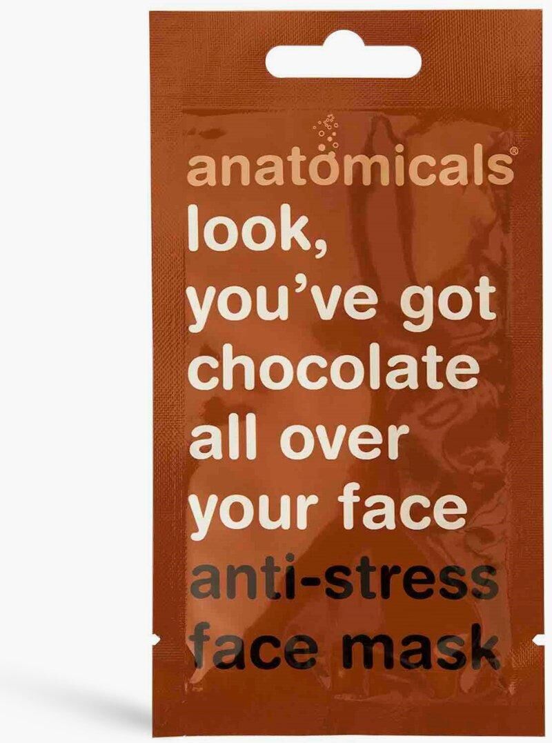 Boohoo Anatomicals Chocolate Anti-Stress Face Mask- Brown  - Size: ONE SIZE