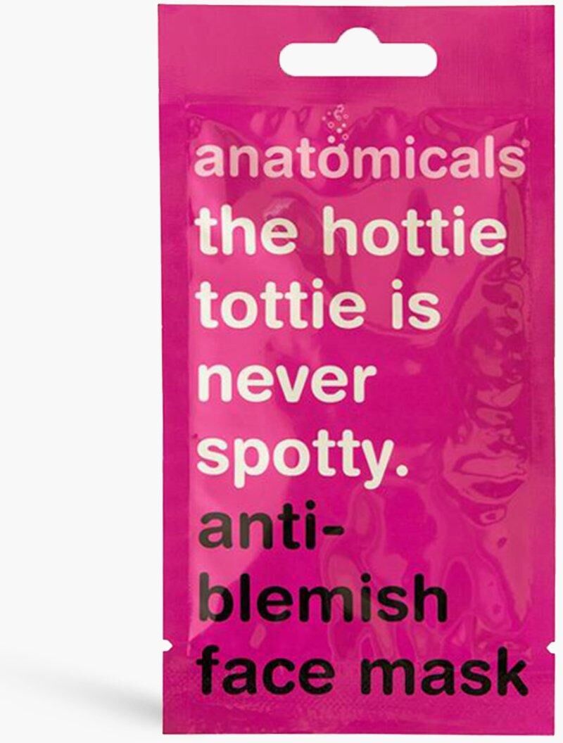 Boohoo Anatomicals Anti Blemish Face Mask- Purple  - Size: ONE SIZE