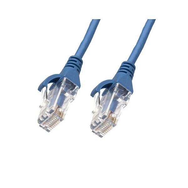 Unbranded Cat 6 Ultra Thin Lszh Ethernet Network Cable Blue Color