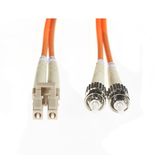 Unbranded 3M Lc St Om1 Multimode Fibre Optic Cable Orange