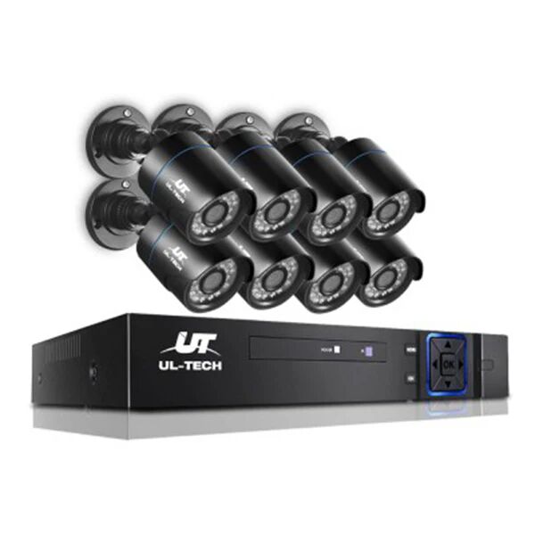 UL-Tech 720P Eight Channel HDMI CCTV Security Camera
