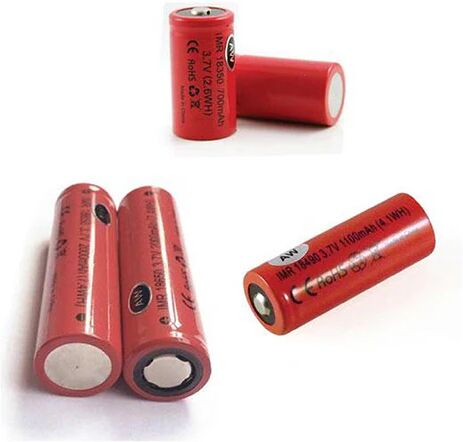 Unbranded 18650 Flat Top Aw Imr Lithium Ion Rechargeable Battery