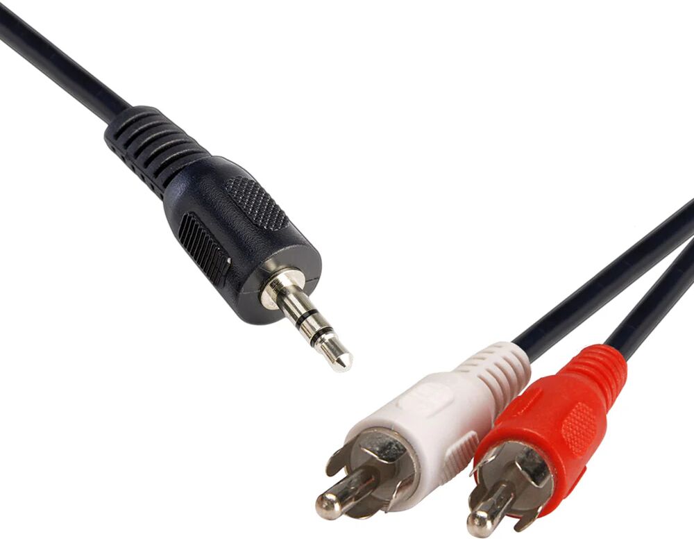 Unbranded 3.5 ST Plug - 2 x RCA Plug