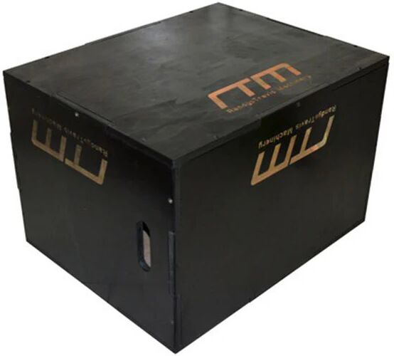 Jump Box 3 in 1 Black Wood Plyometric Jump Box