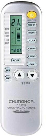 Chunghop Universal Aircon Remote Replacement Ac Air Conditioner Control