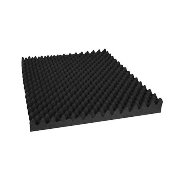 Unbranded 20 Pcs Studio Acoustic Foam 50x50cm Black Eggshell