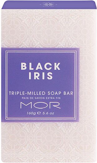 MOR 160G Triple Milled Soap Bar Black Iris