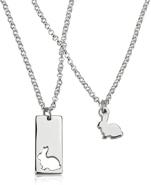 Unbranded Animal Mother Daughter Necklace Set