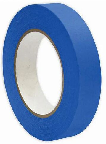 Unbranded Blue Masking Tape Uv Resistant Painting Outdoor Adhesive