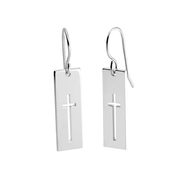 Unbranded Cross Bar Earrings