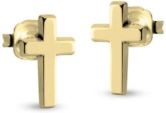 Unbranded Cross Stud Earrings