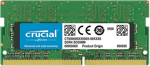 Crucial 16Gb Single Ranked Notebook Laptop Memory Ram Ddr4 Sodimm