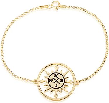 Unbranded Cut Out Compass Bracelet