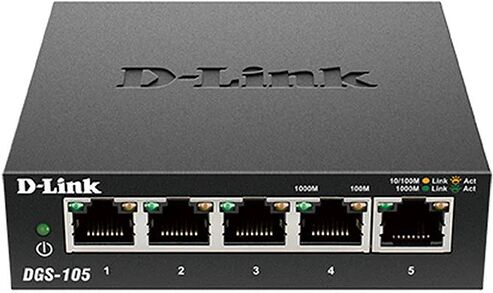 D-Link Dgs 105 Desktop Switch