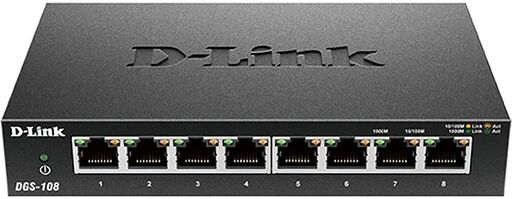 D-Link Dgs 108 Desktop Switch