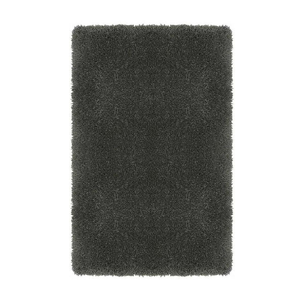 Unbranded Dark Grey Comfy Polyester Rug