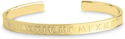 Unbranded Delicate Roman Numeral Bangle