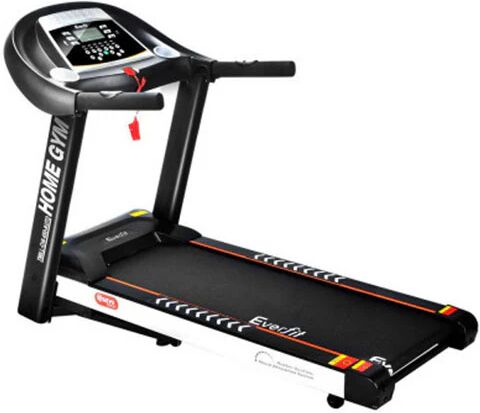 Everfit Electric Treadmill 45cm Incline Home Gym Fitness Machine Black