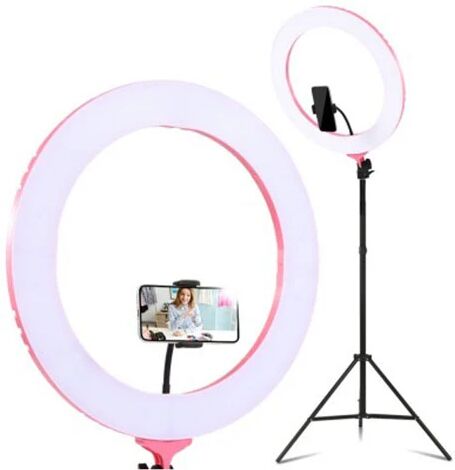 Embellir 19 Inch 5800K LED Ring Light Stand Dimmable Diva