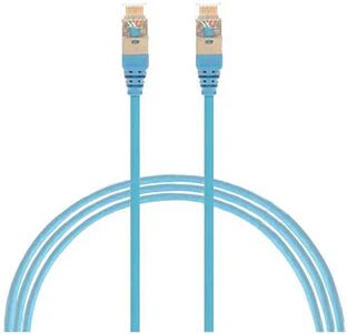 4Cabling Blue Cat 6A Rj45 S Ftp Thin Lszh 30 Awg Network Cable