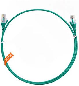 4Cabling Cat 6 Ultra Thin Lszh Ethernet Network Cable Green