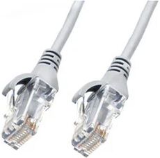 4Cabling 10Pcs Cat 6 Ultra White Thin Lszh Ethernet Network Cable