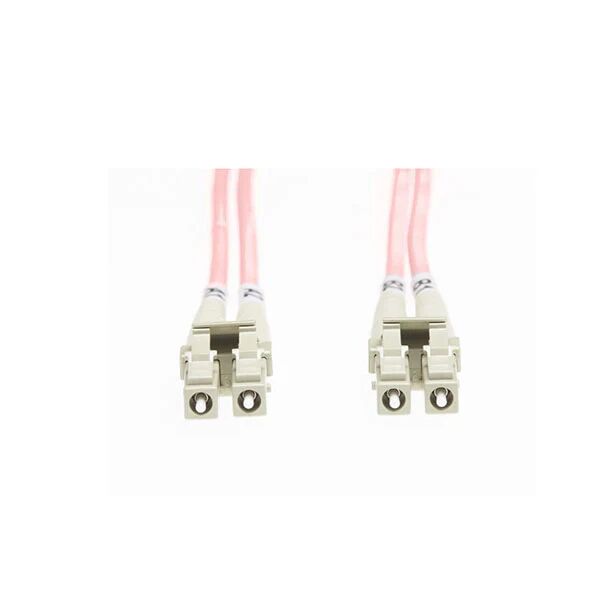Unbranded Lclc Os1 Os2 Single Mode Fibre Optic Cable Salmon Pink