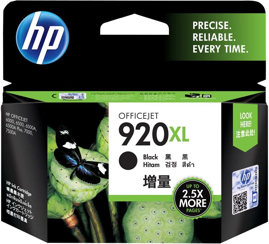 HP 920XL High Yield Black Original Ink Cartridge