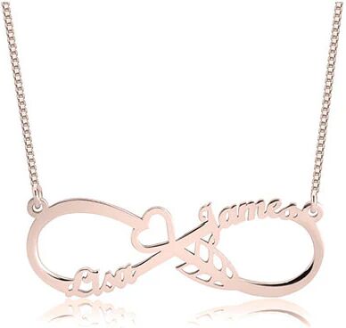 Unbranded Heart With Arrow Infinity Necklace