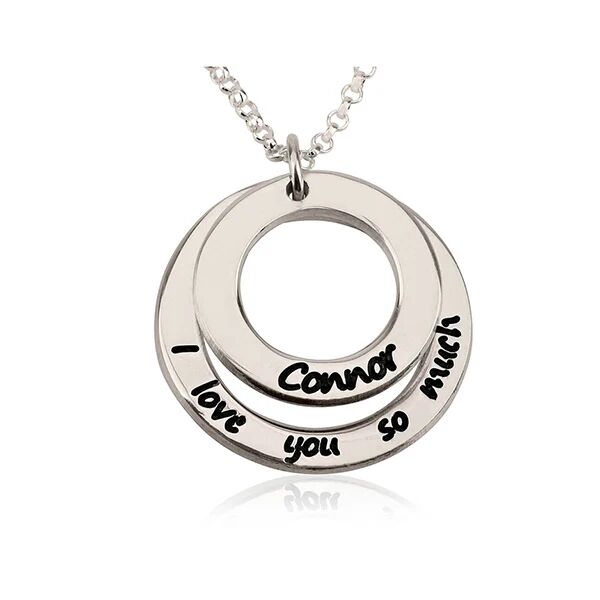 Unbranded I Love You So Much Necklace With Name