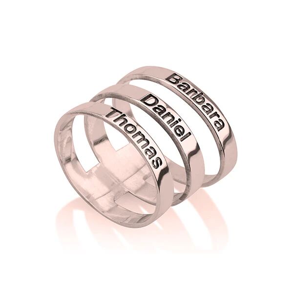 Unbranded Layered Name Ring