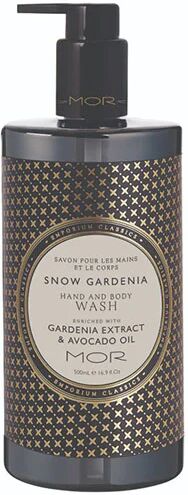 Mor Emporium Classics Hand And Body Wash 500Ml Snow Gardenia