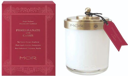 Mor Fragrant Candle 380G Pomegranate And Cassis